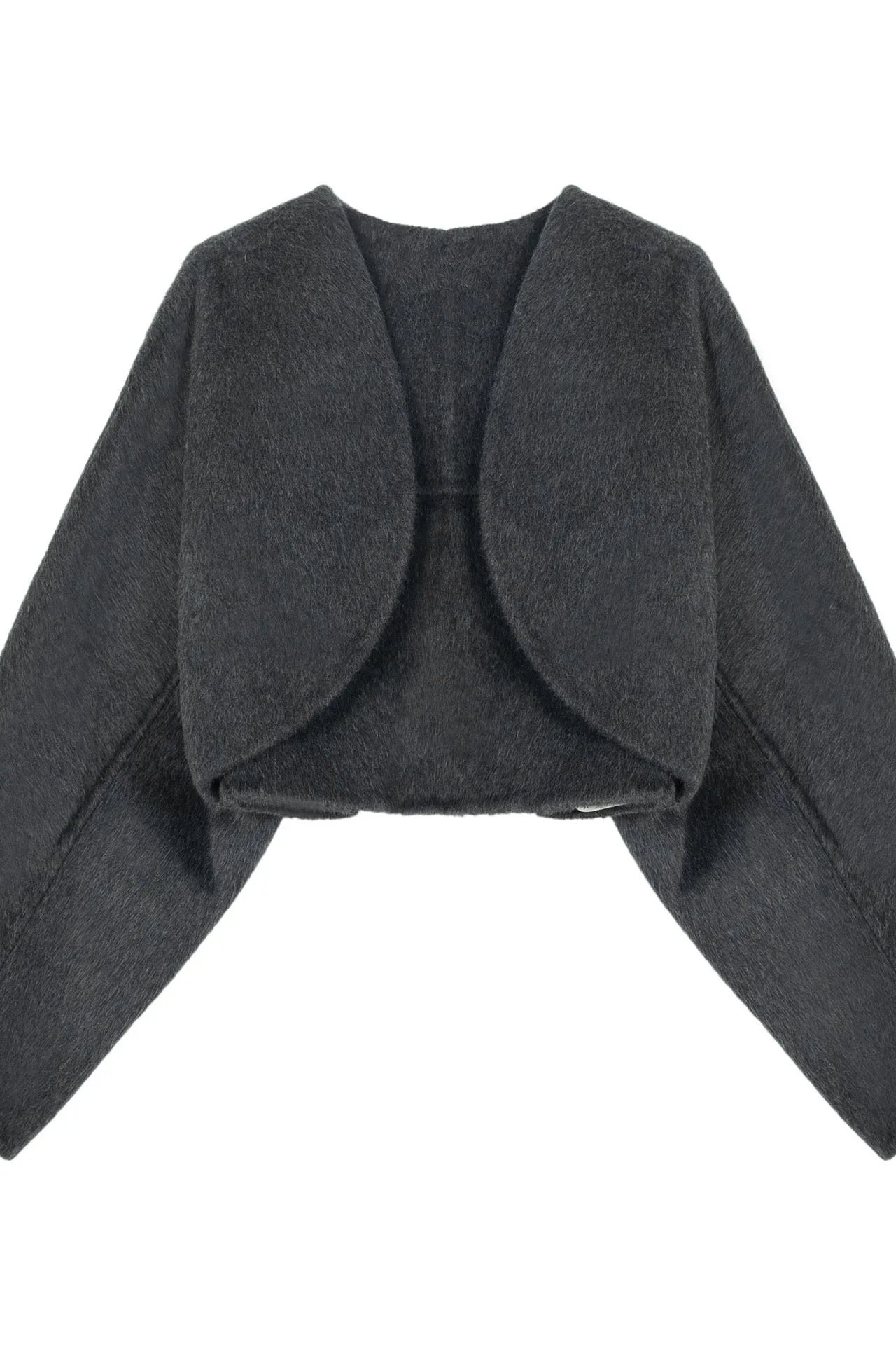 100 wool shell shaped woolen jacket | 2 color