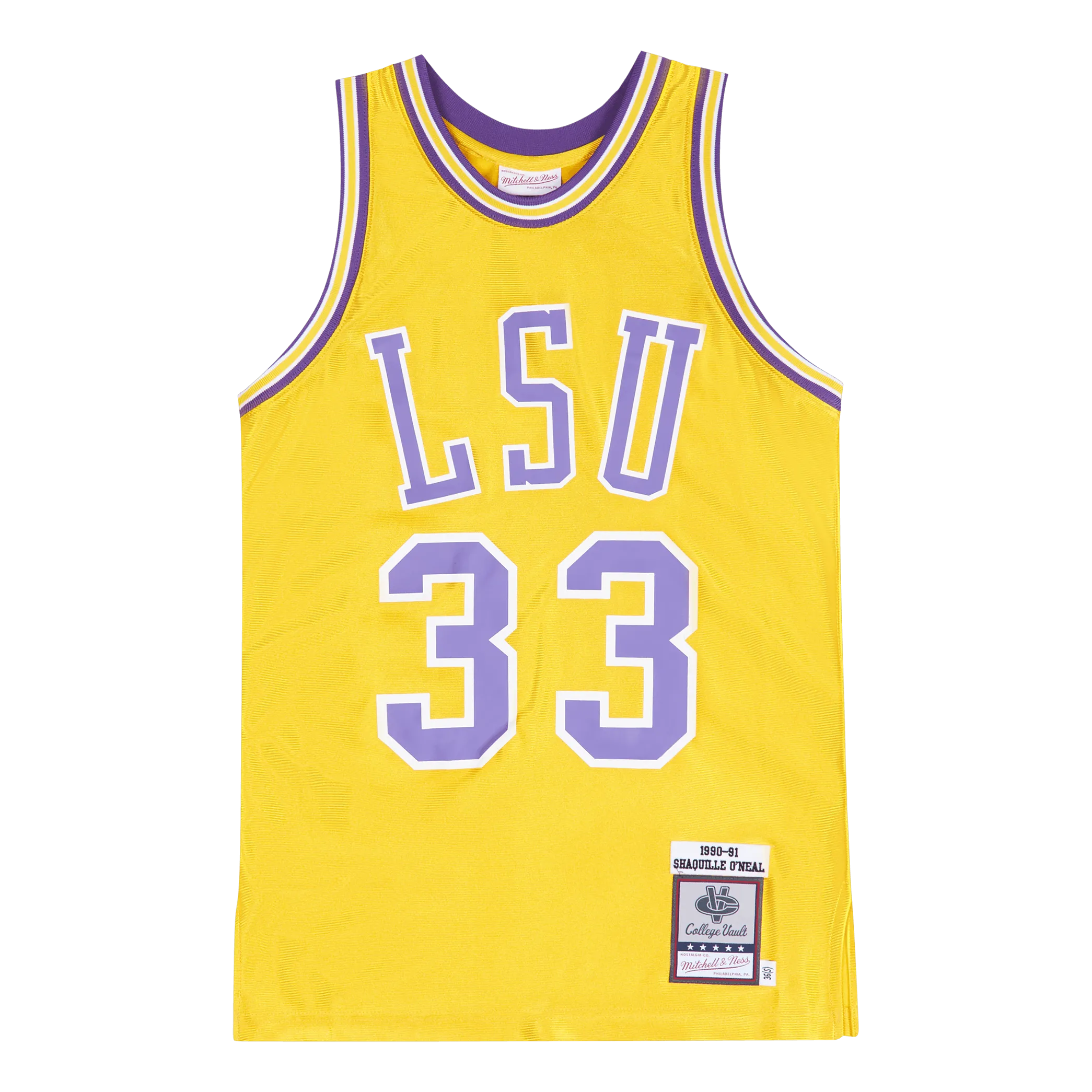 1990 -91 LSU Home Jersey