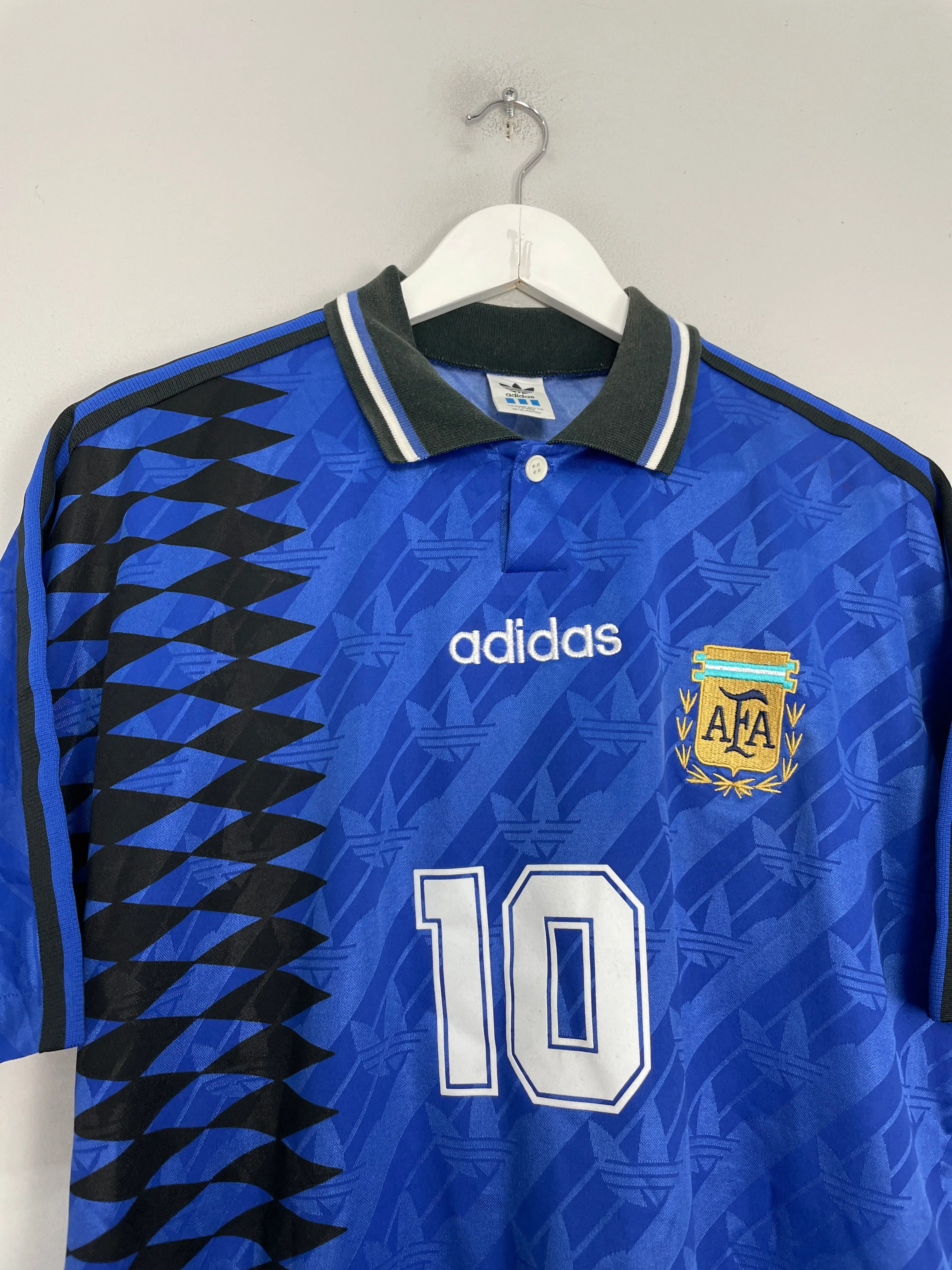 1994 ARGENTINA MARADONA #10 AWAY SHIRT (L) ADIDAS