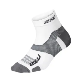 2XU Unisex Unisex Vectr Ultralight 1/4 Crew Compression Socks