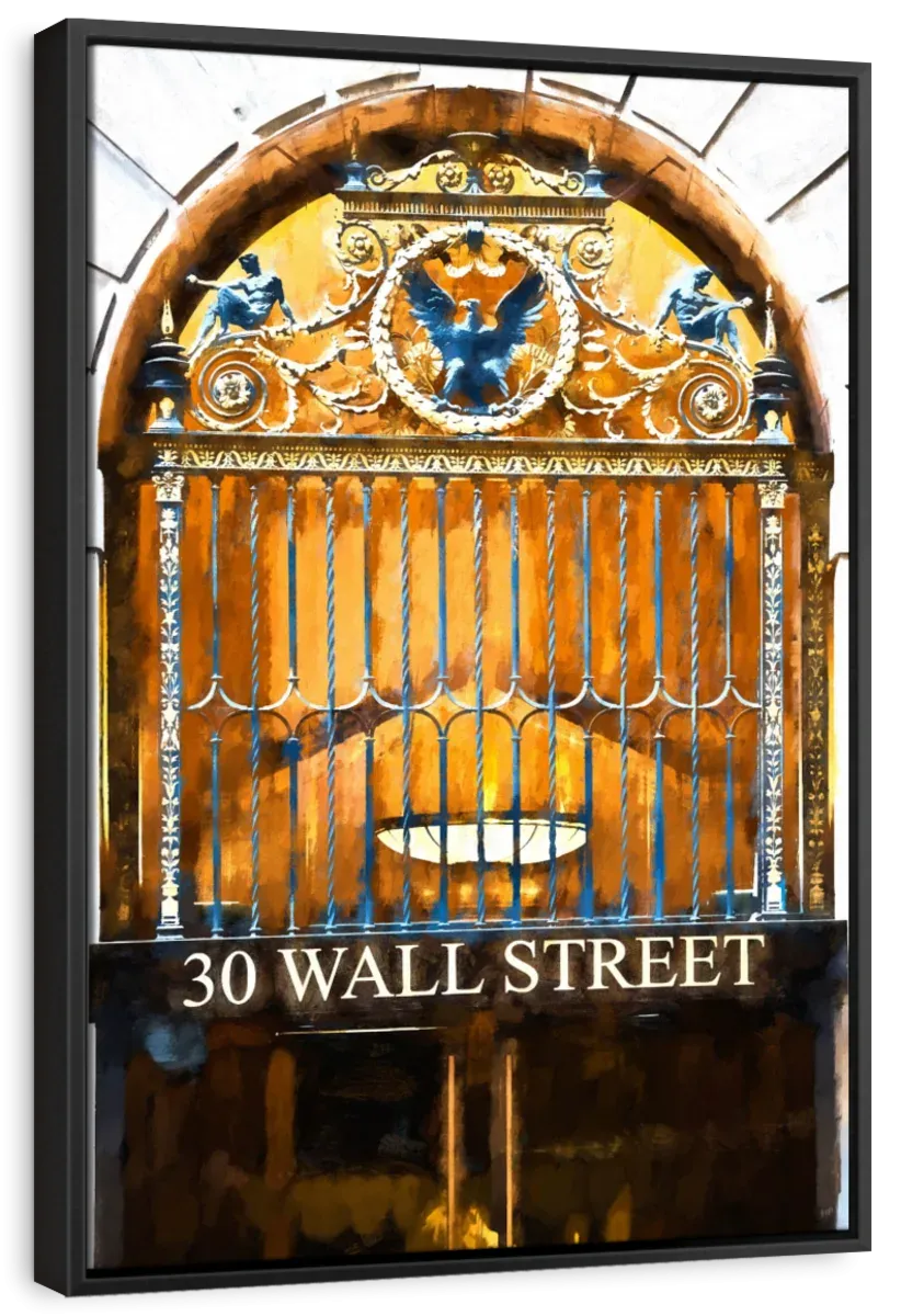 30 Wall Street NYC Wall Art