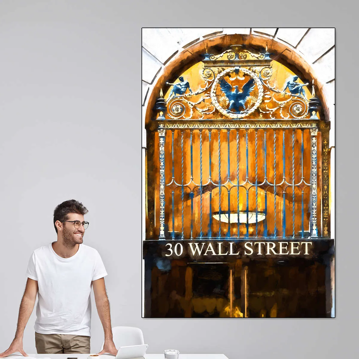 30 Wall Street NYC Wall Art