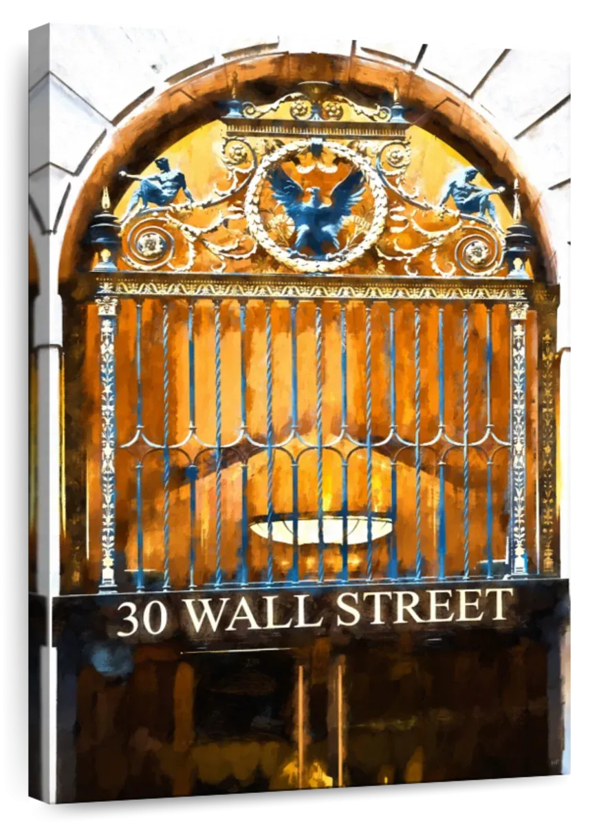 30 Wall Street NYC Wall Art