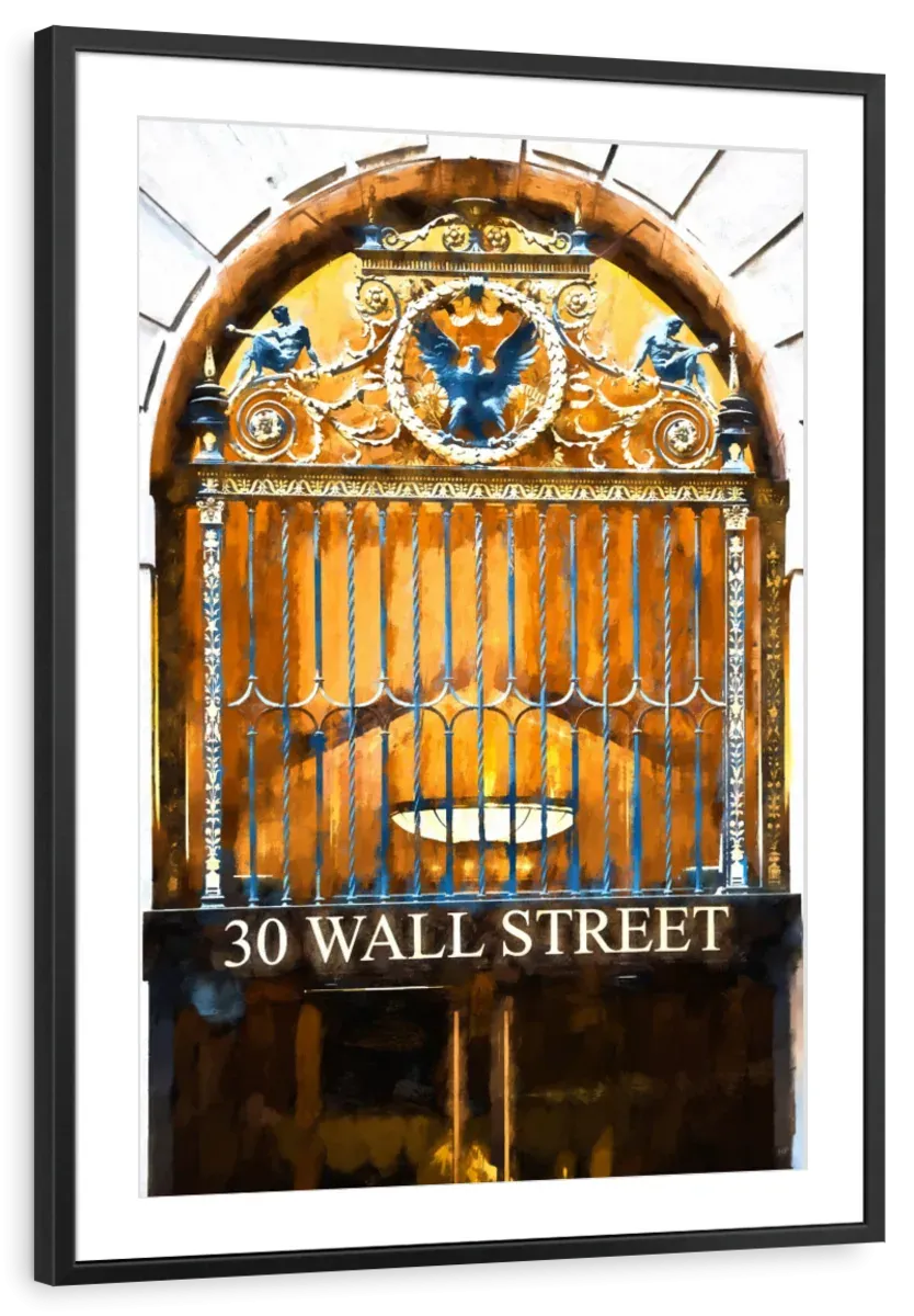 30 Wall Street NYC Wall Art