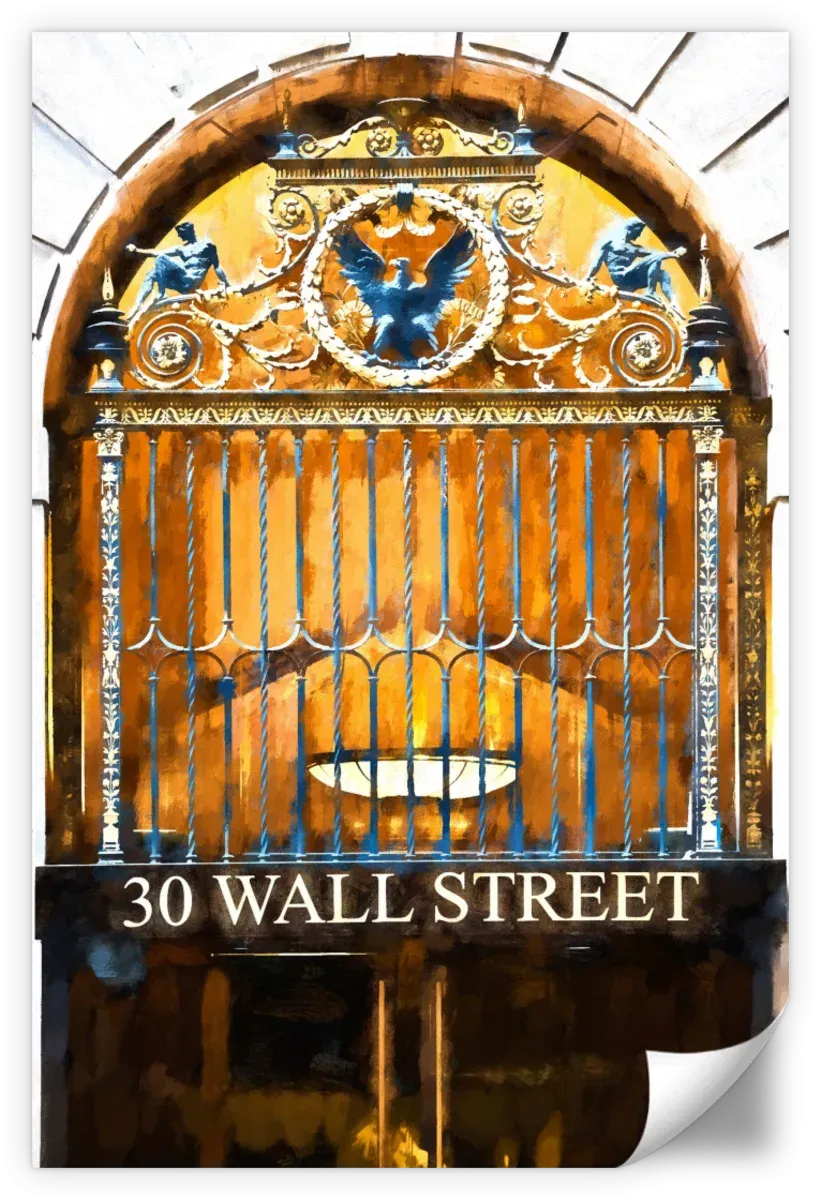 30 Wall Street NYC Wall Art