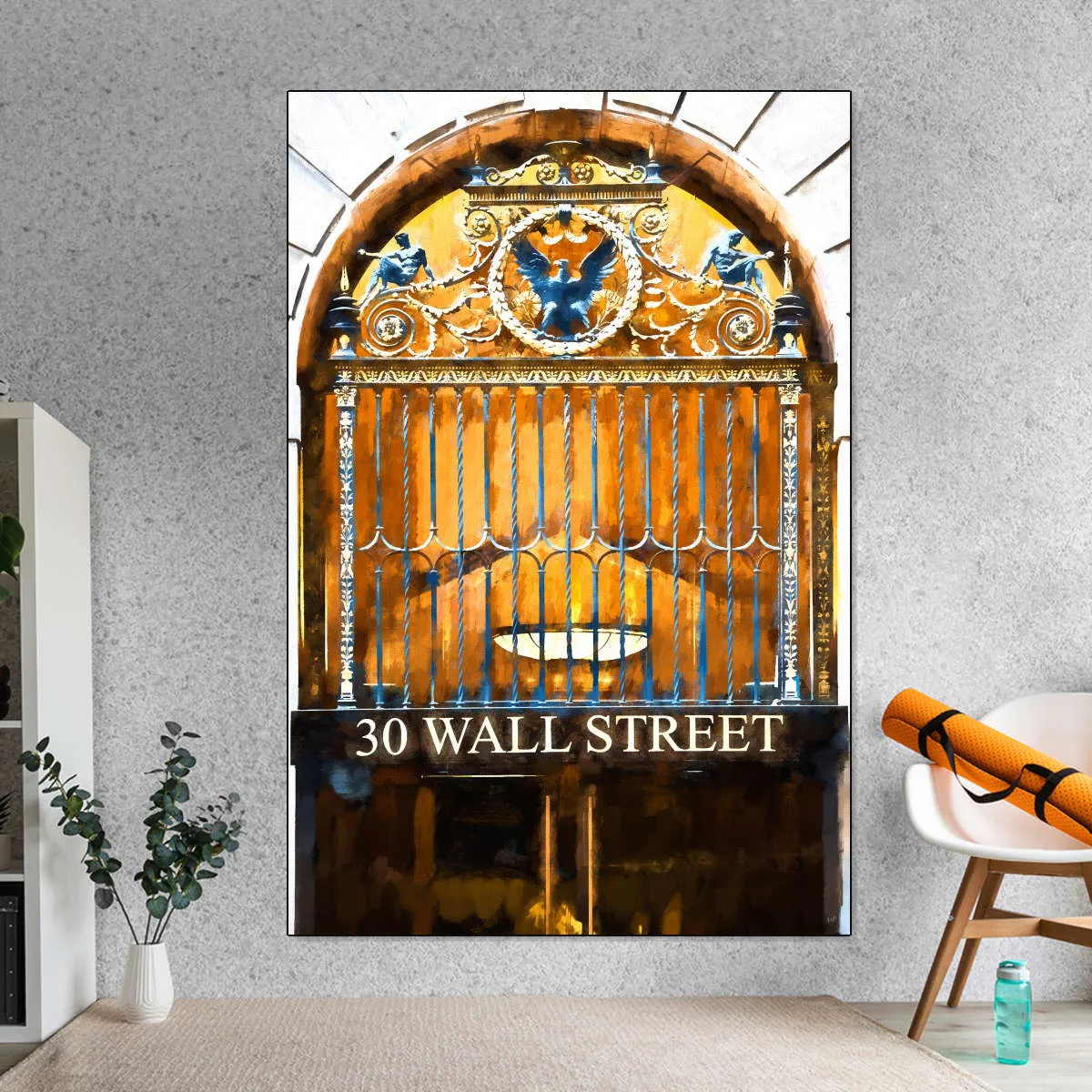 30 Wall Street NYC Wall Art