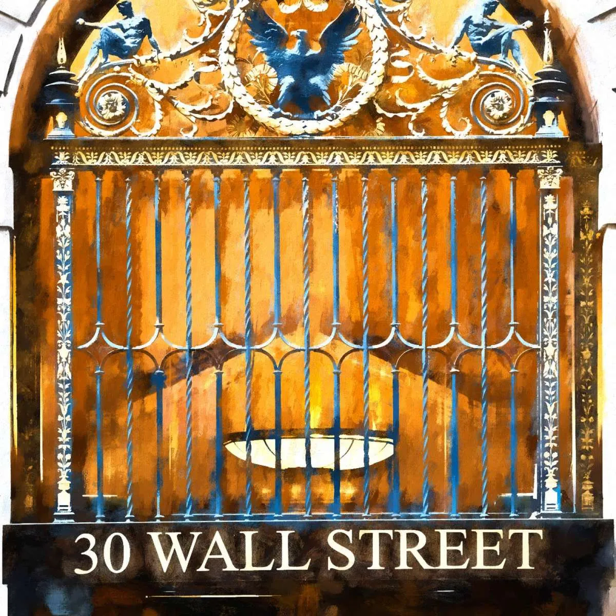 30 Wall Street NYC Wall Art