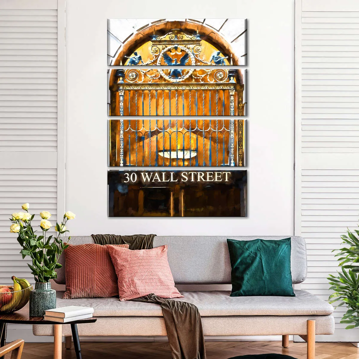 30 Wall Street NYC Wall Art