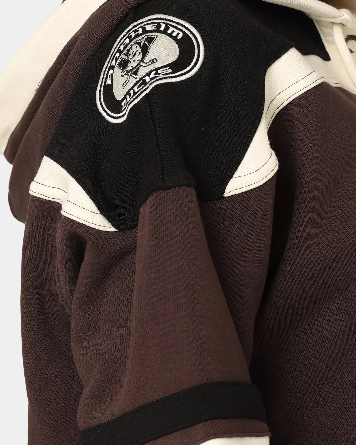 47 Brand Anaheim Ducks Superior Lacer Hoodie Brown