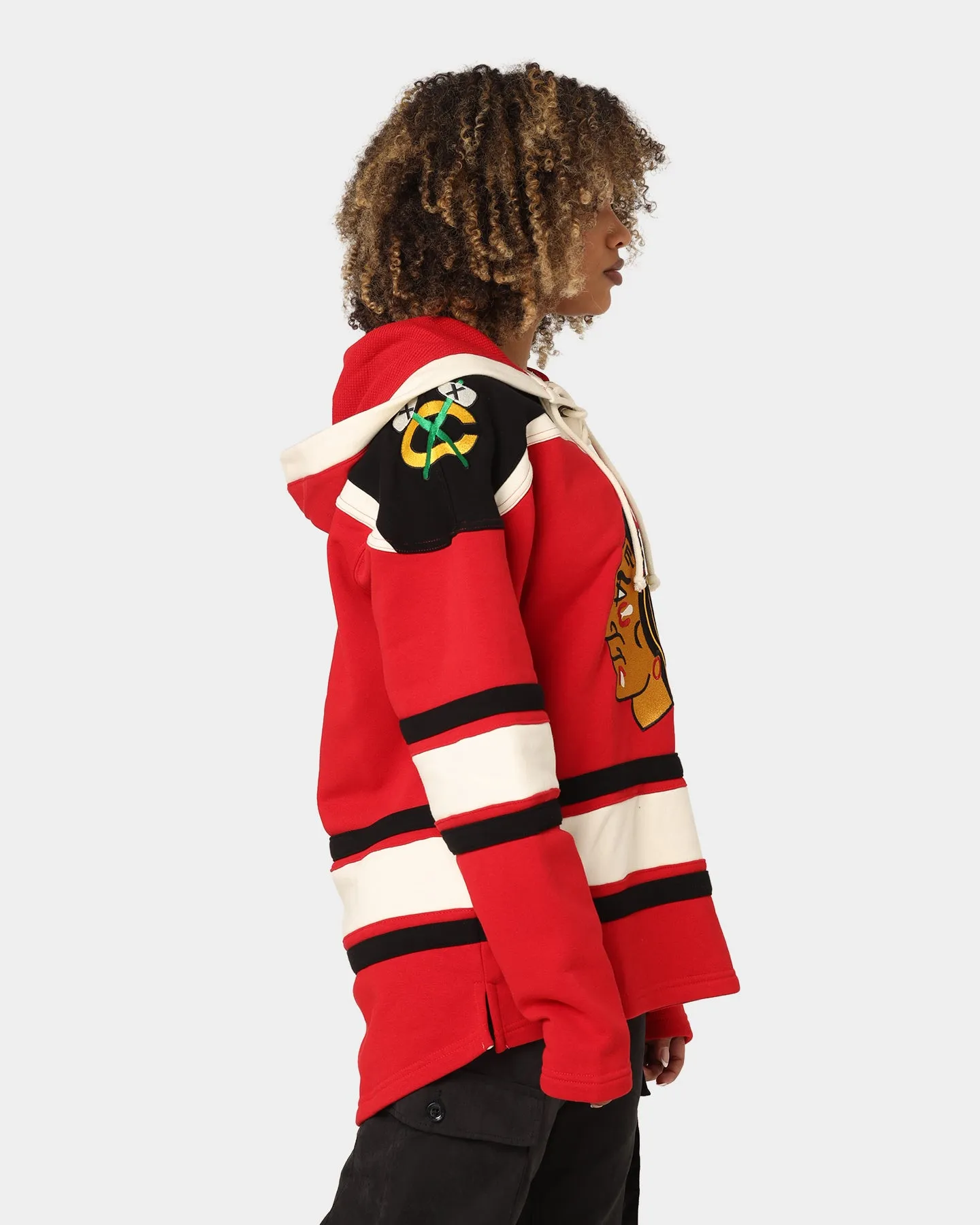 47 Brand Chicago Blackhawks Superior Lacer Hoodie Red