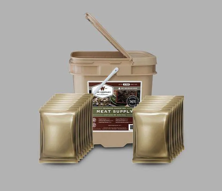 60 Serving Wise Meat Bucket