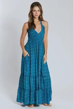 Aarya Halter Maxi Dress