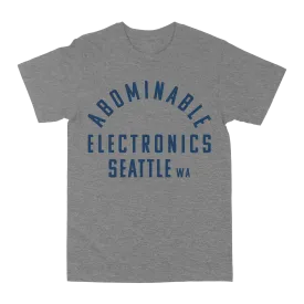 Abominable Electronics "Seattle" Grey T-Shirt