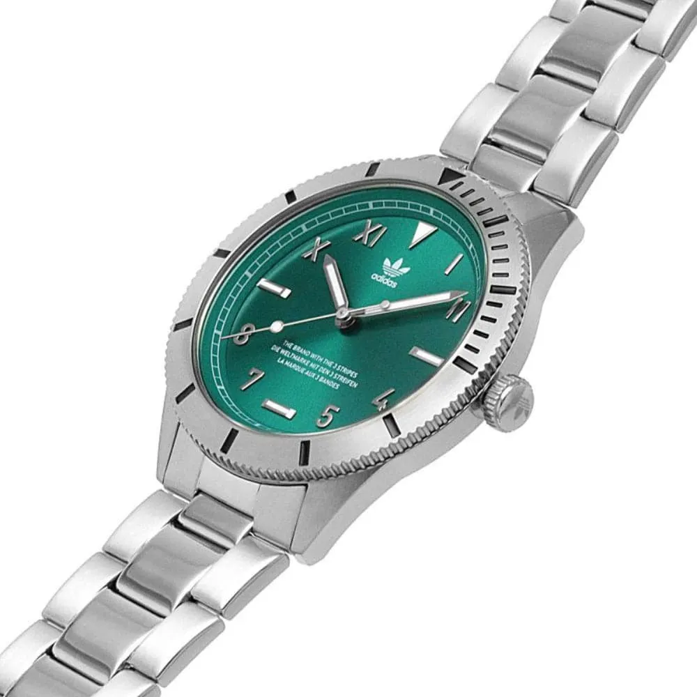 ADIDAS AOFH22060 GREEN DIAL STAINLESS STEEL MEN WATCH