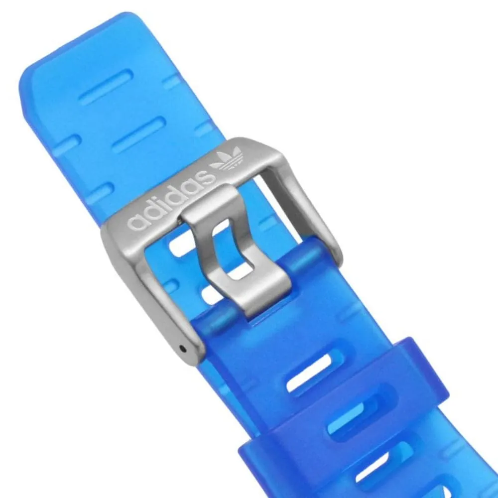 ADIDAS AOST22047 BLUE PLASTIC/RESIN STRAP UNISEX WATCH