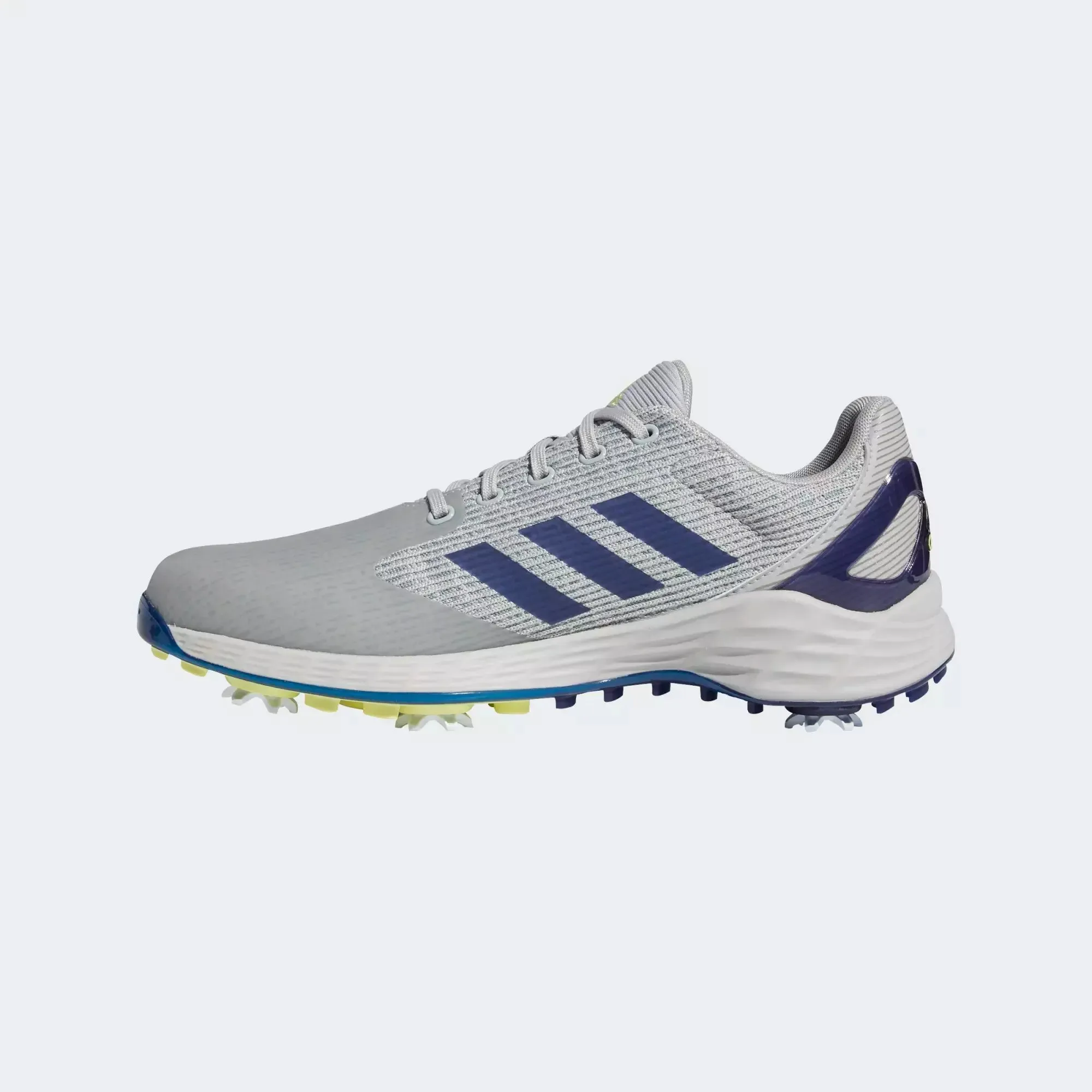 ADIDAS Chaussures de golf ZG 21 motion Grise bleu Jaune