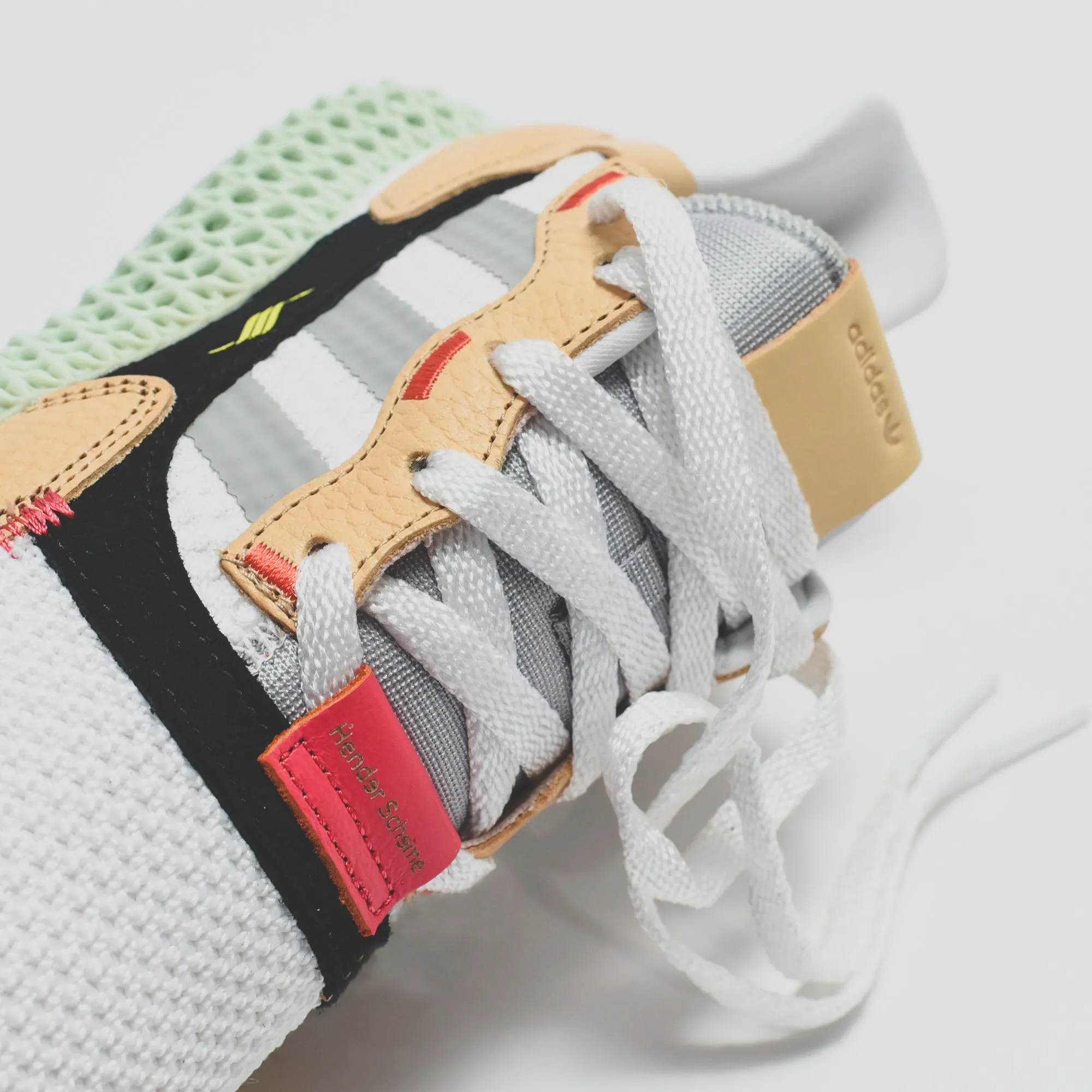 adidas Consortium x Hender Scheme ZX 4000 4D - White / Tan