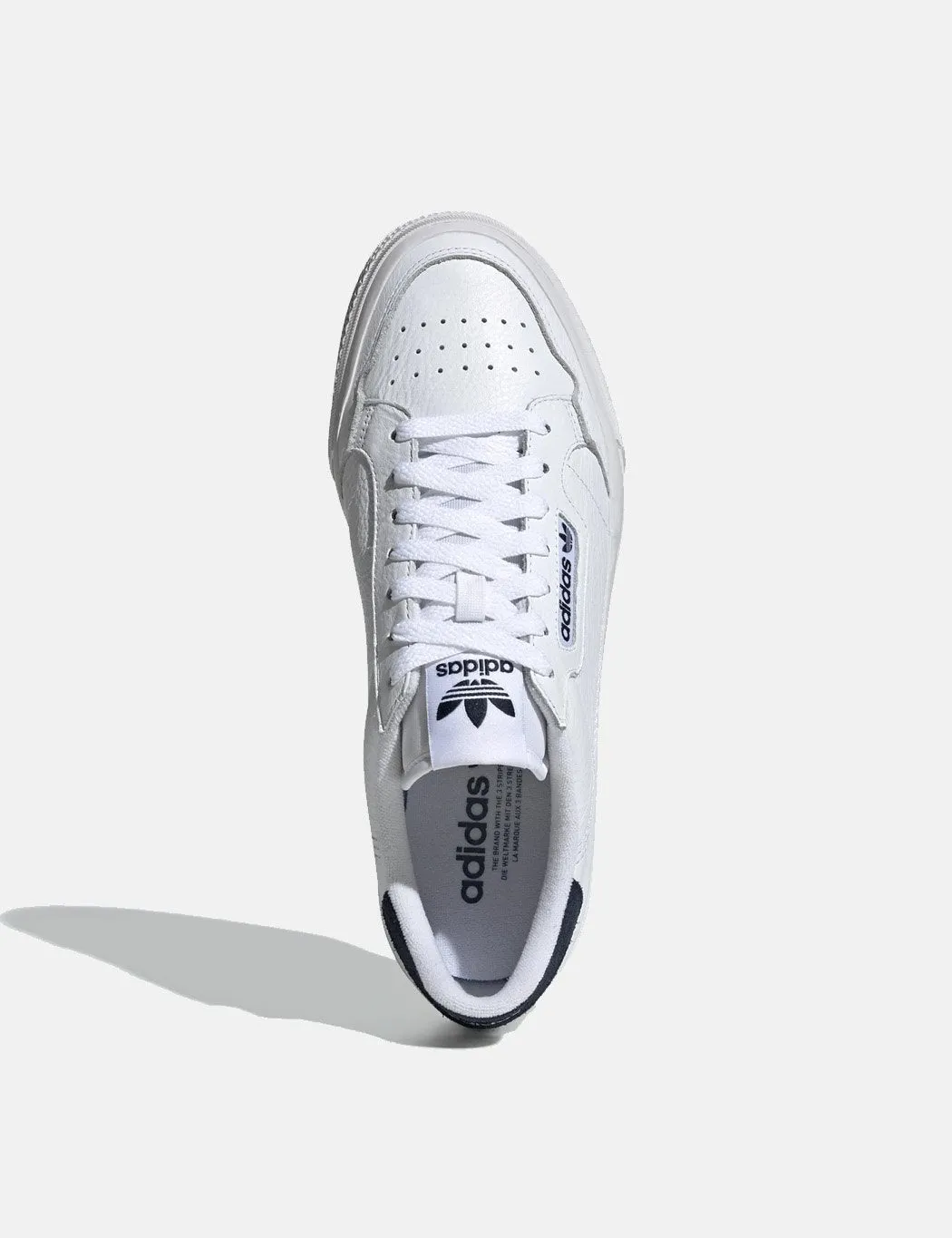 adidas Continental Vulc Shoes (EG4588) - White/White/Navy