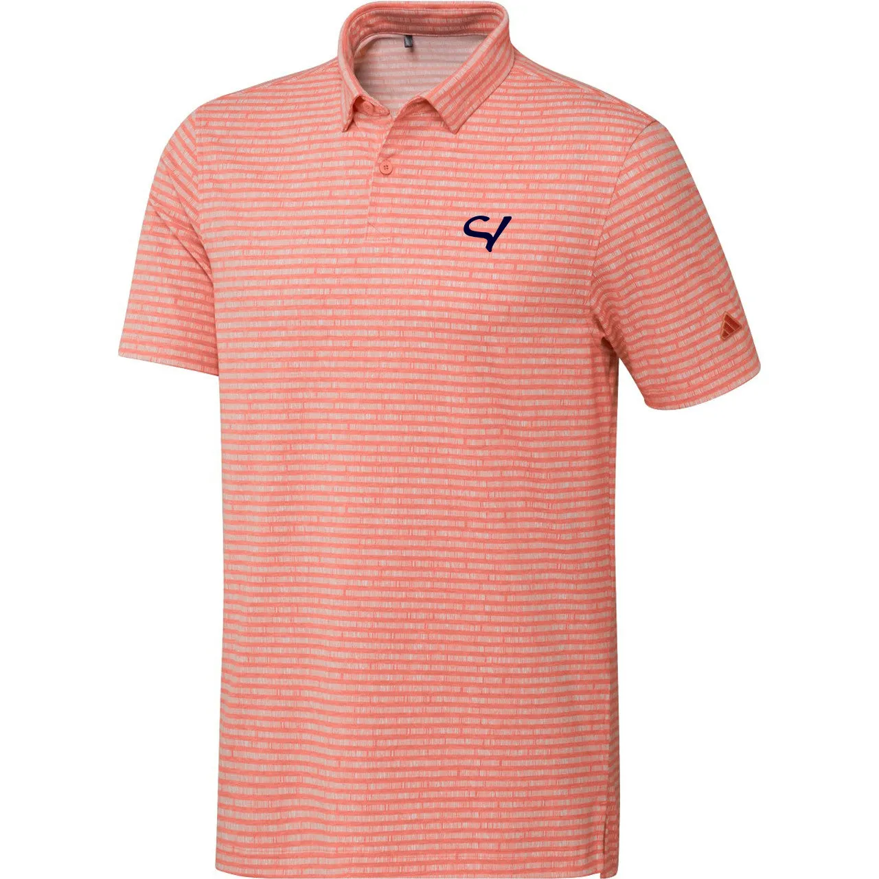 Adidas Coral Fusion Go to Stripe Polo