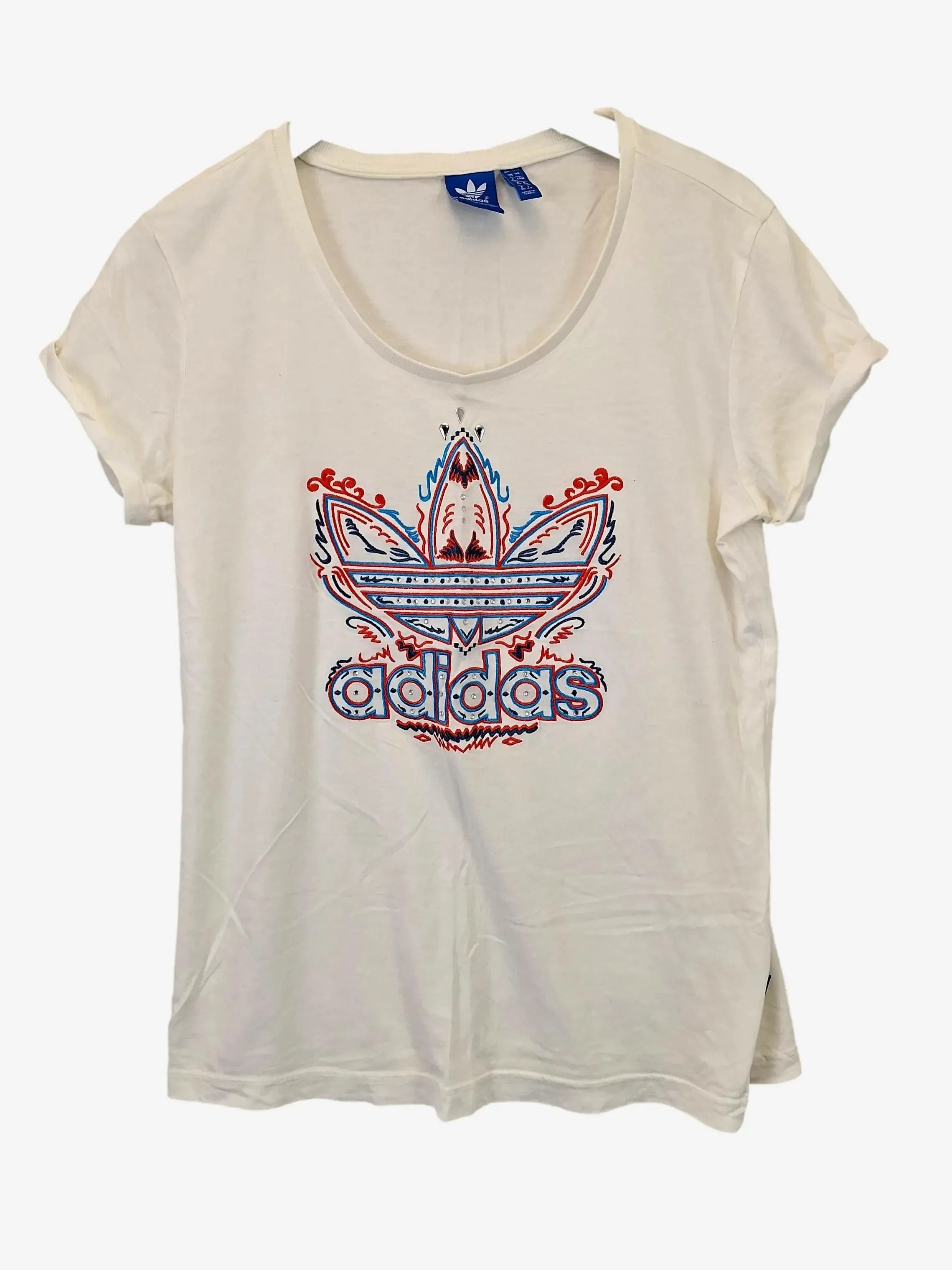 Adidas Essential Embroidered Logo T-shirt Size 12