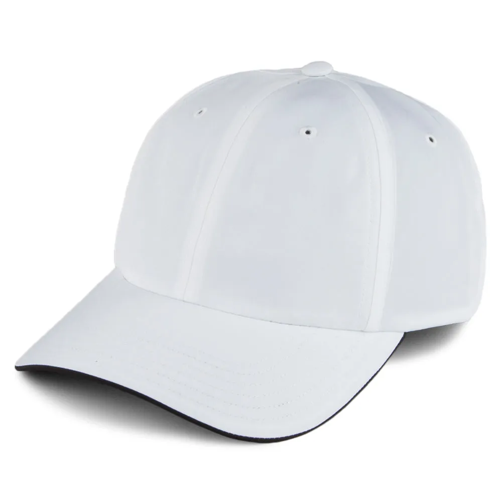 Adidas Hats Performance 6 Panel Poly Baseball Cap - White