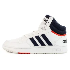 Adidas Hoops 3.0 Mid GY5543 - weiss-dunkelblau-rot