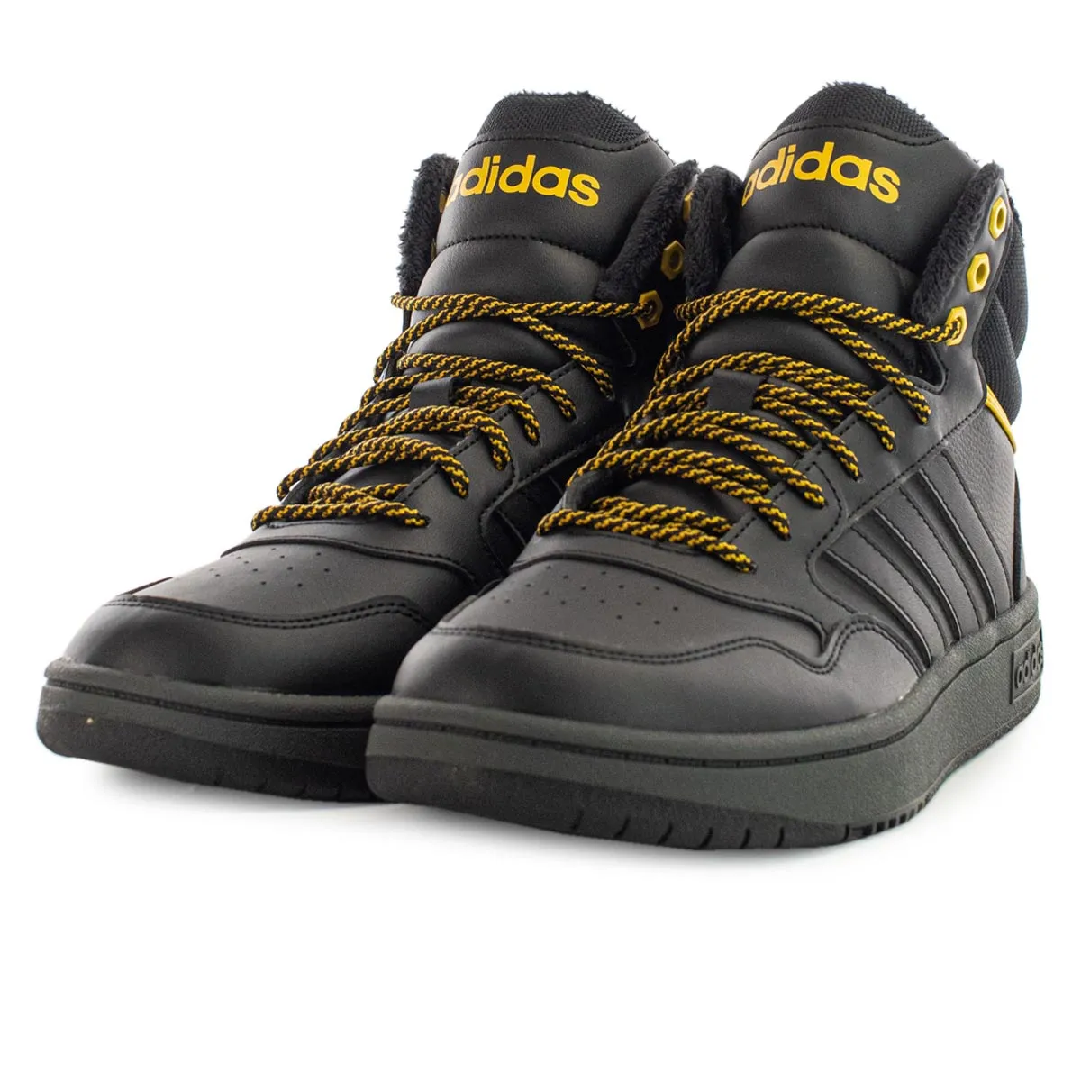 Adidas Hoops 3.0 Mid Winter IG7928 - schwarz-gold