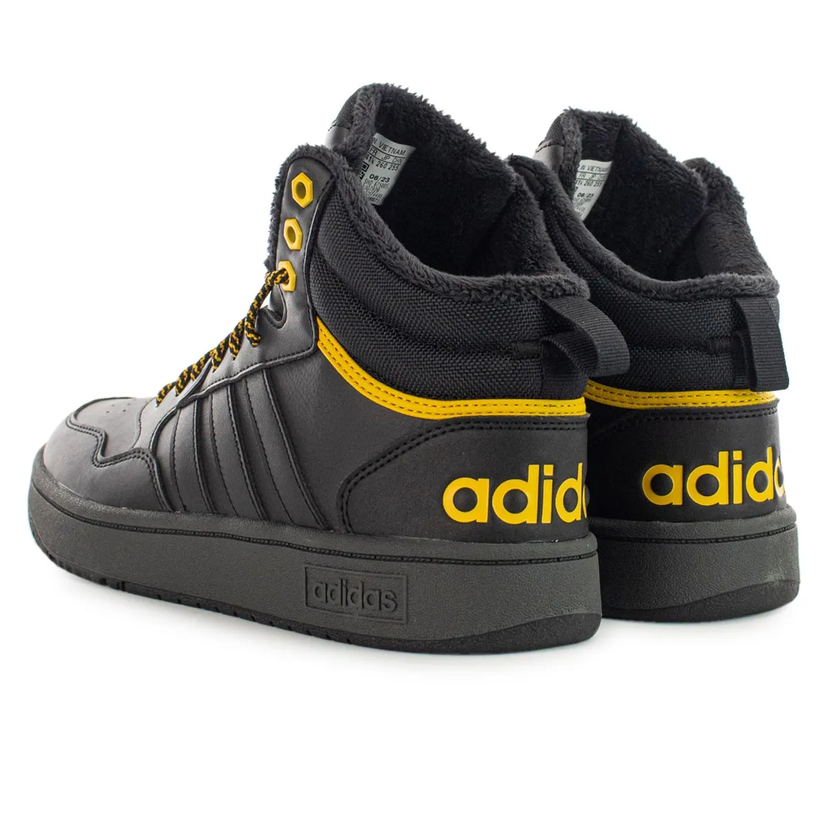 Adidas Hoops 3.0 Mid Winter IG7928 - schwarz-gold