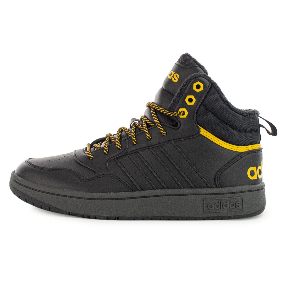 Adidas Hoops 3.0 Mid Winter IG7928 - schwarz-gold