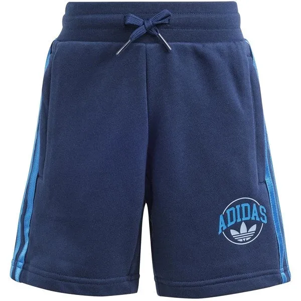 adidas Originals White/Night Indigo Shorts Tee Set