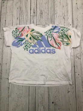 Adidas white graphic t-shirt - Girls 14