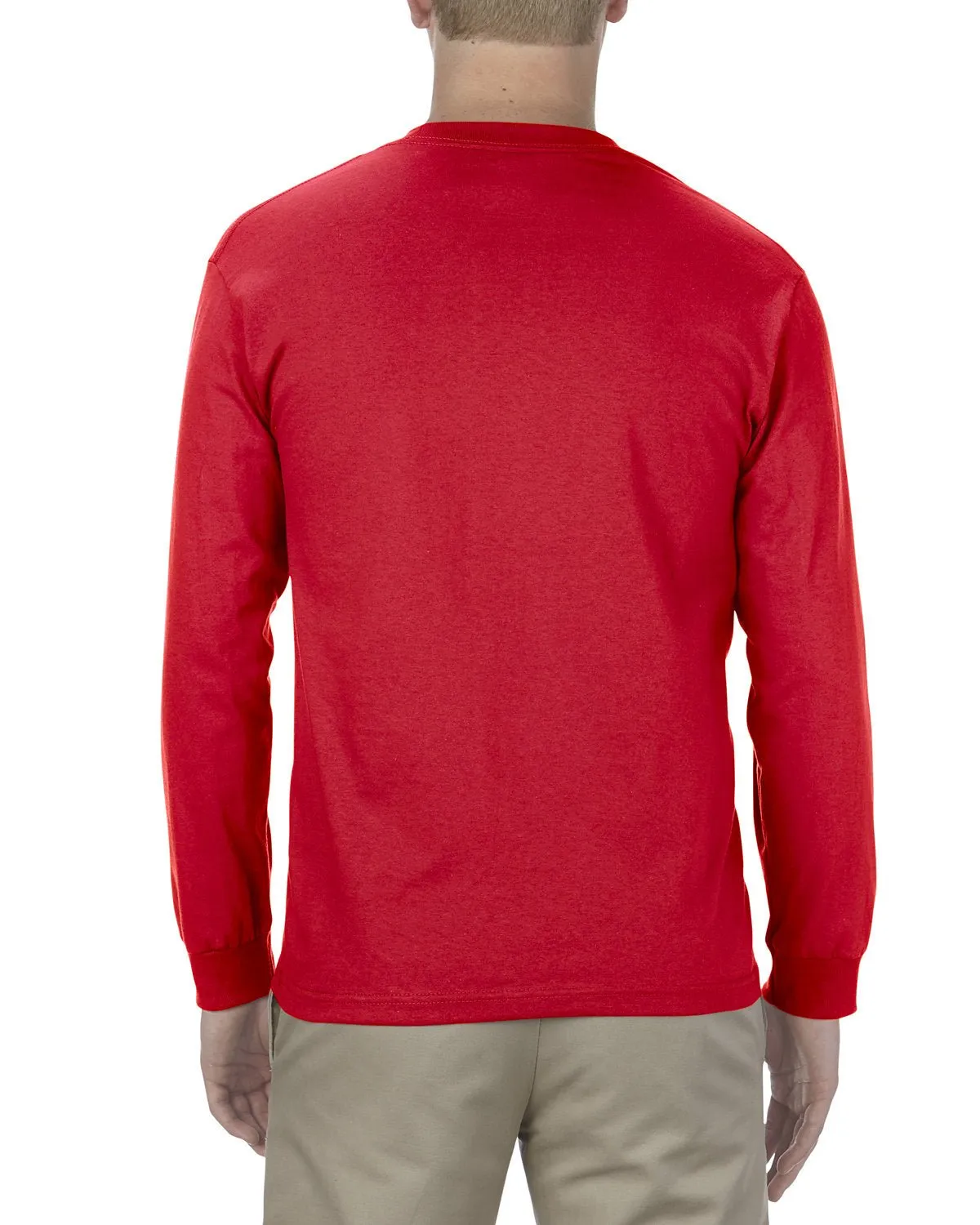 Alstyle AL1904 Adult 5.1 oz., 100% Soft Spun Cotton Long-Sleeve T-Shirt