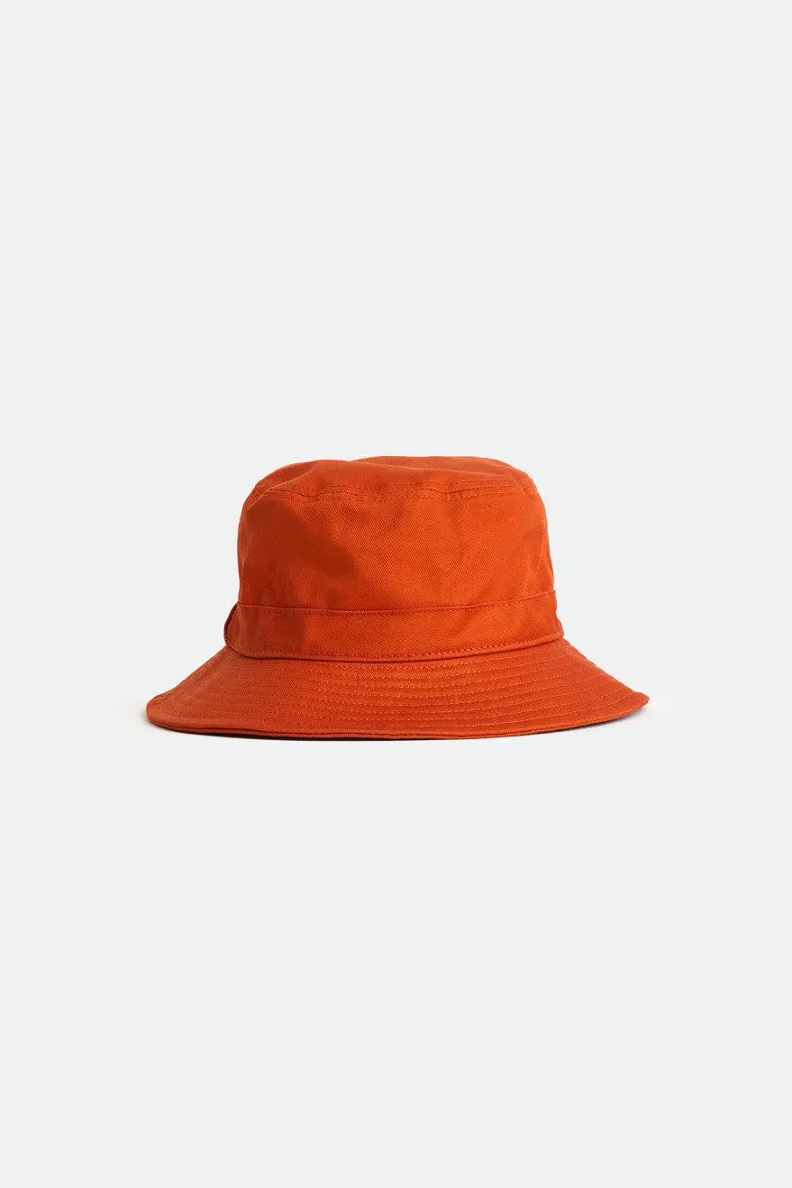 Alton Packable Bucket Hat - Apricot Jam