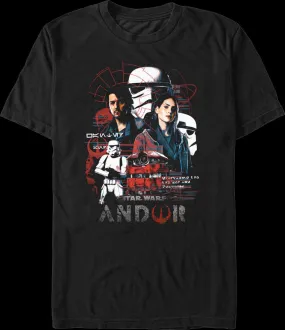 Andor Collage Star Wars T-Shirt