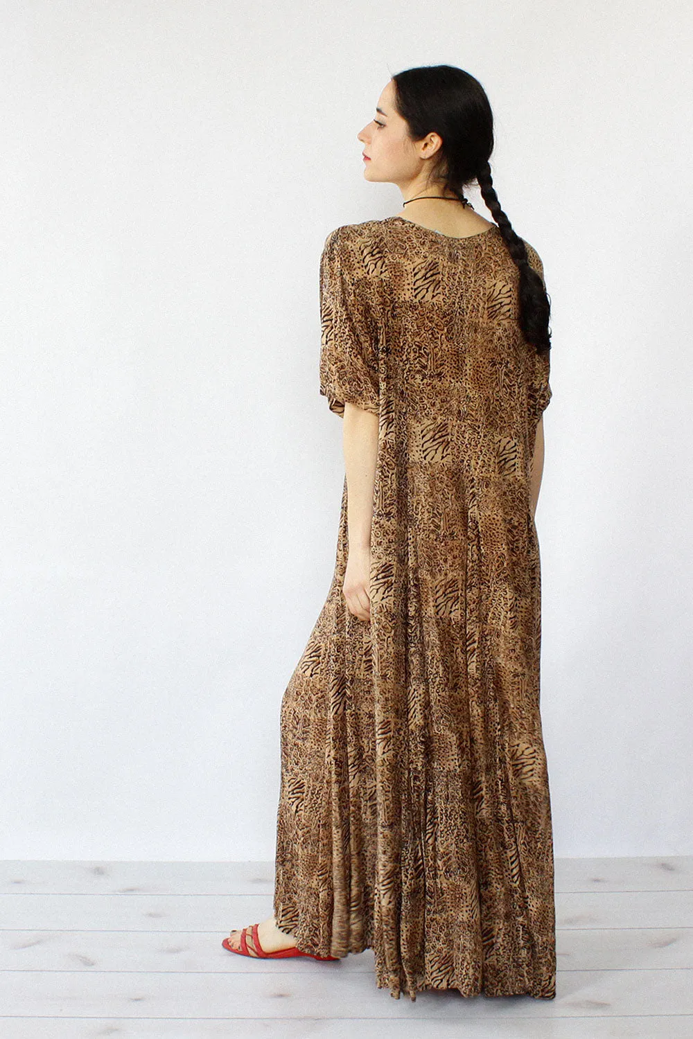 Animal Queendom Flowy Dress