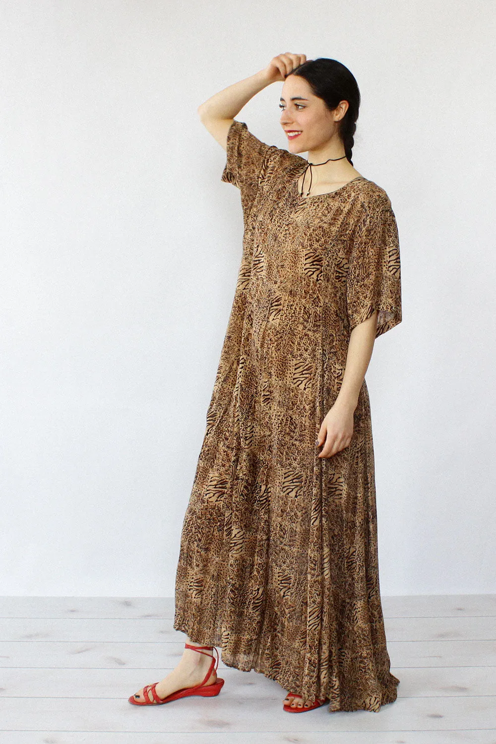 Animal Queendom Flowy Dress