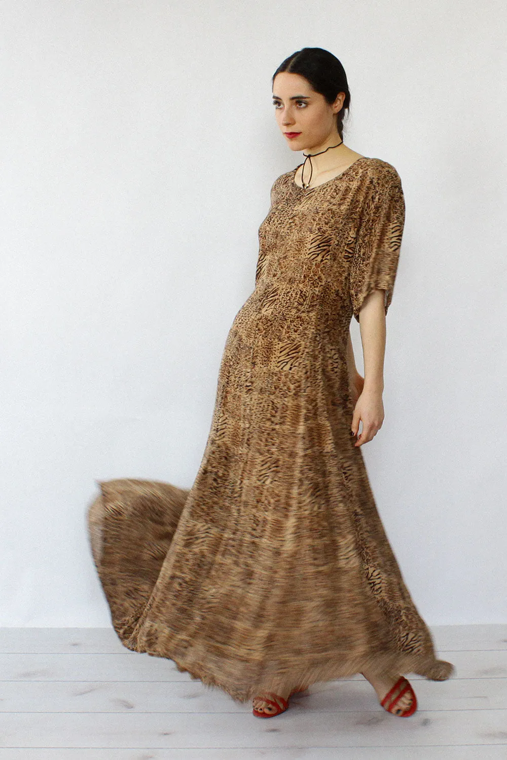 Animal Queendom Flowy Dress