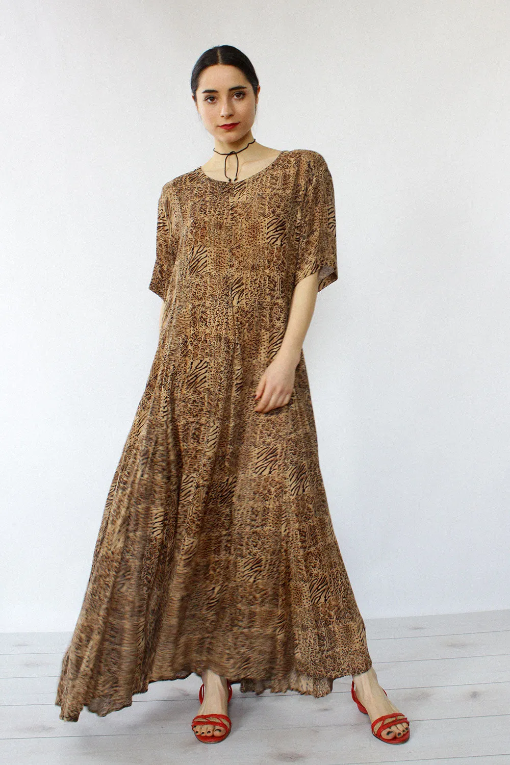 Animal Queendom Flowy Dress