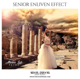 Ariana Luis- Petra - Senior Enliven Effect Photography Template