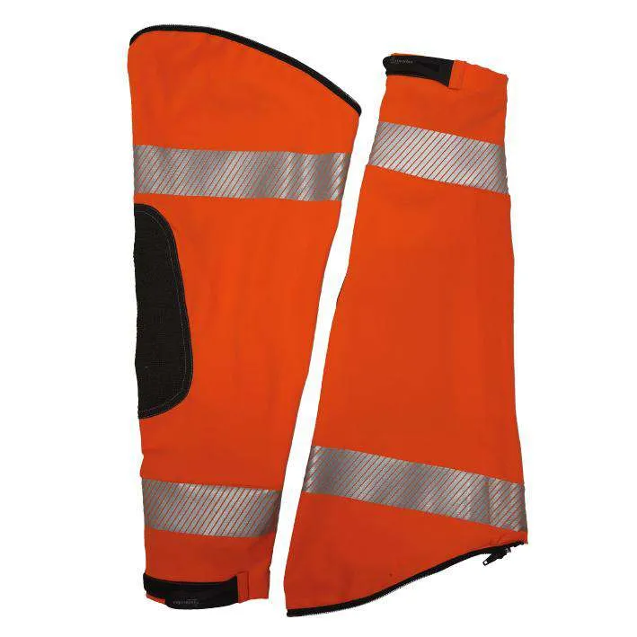 ATHV4001 Breatheflex Zip-Off Chainsaw Sleeves - Hi-Viz Orange