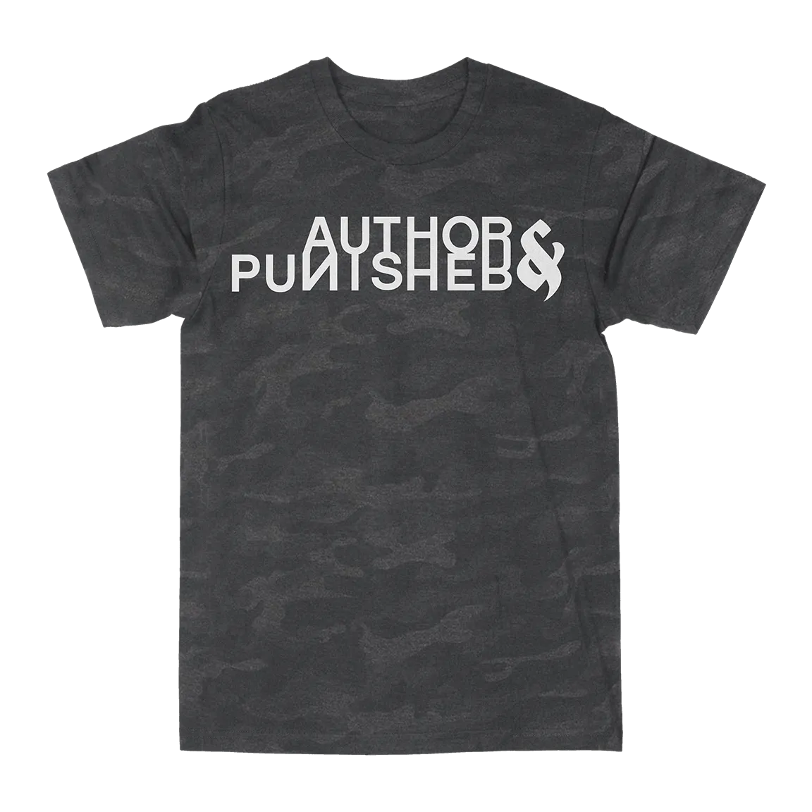 Author & Punisher "Classic Logo" Storm Camo T-Shirt