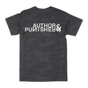 Author & Punisher "Classic Logo" Storm Camo T-Shirt