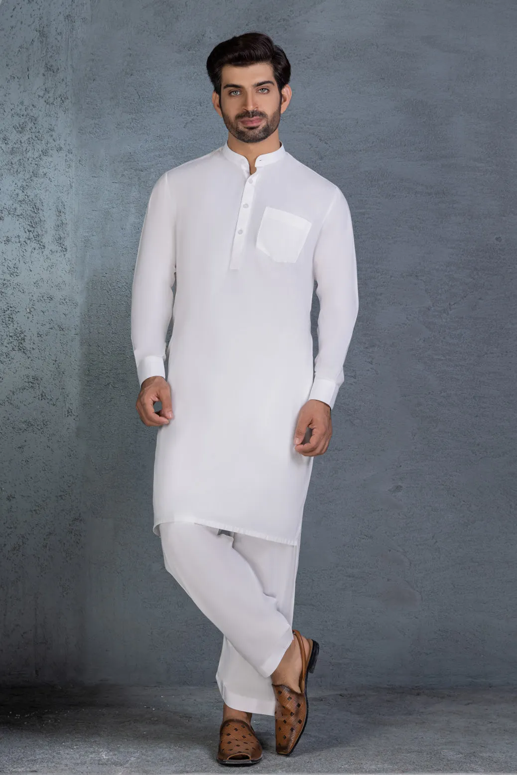 B-WHITE-BLENDED-SHALWAR SUIT-(GSBB22-009)