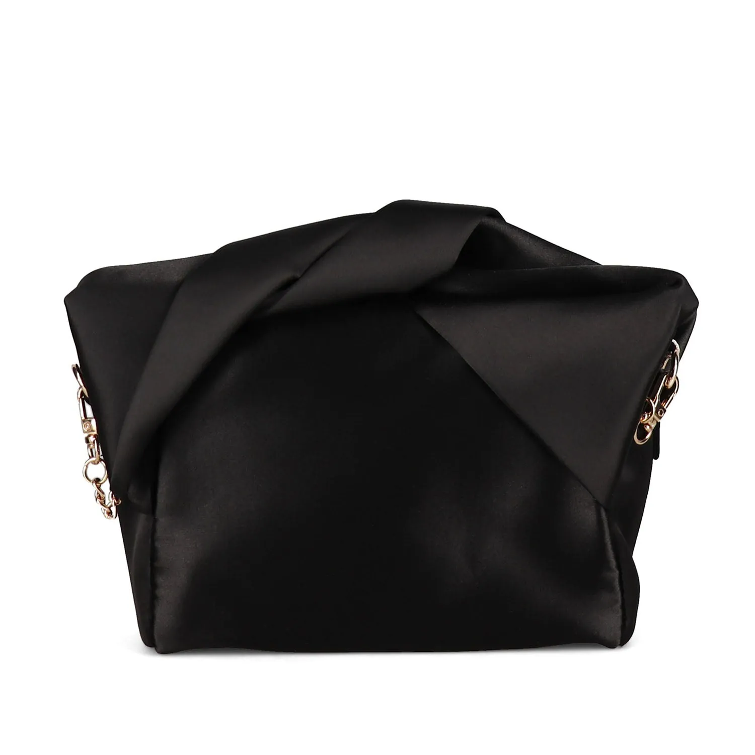 Badgley Mischka Women's Twist Handle Clutch in Black