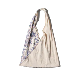 Bag / Flower pattern BEIGE×WHITE FLOUR