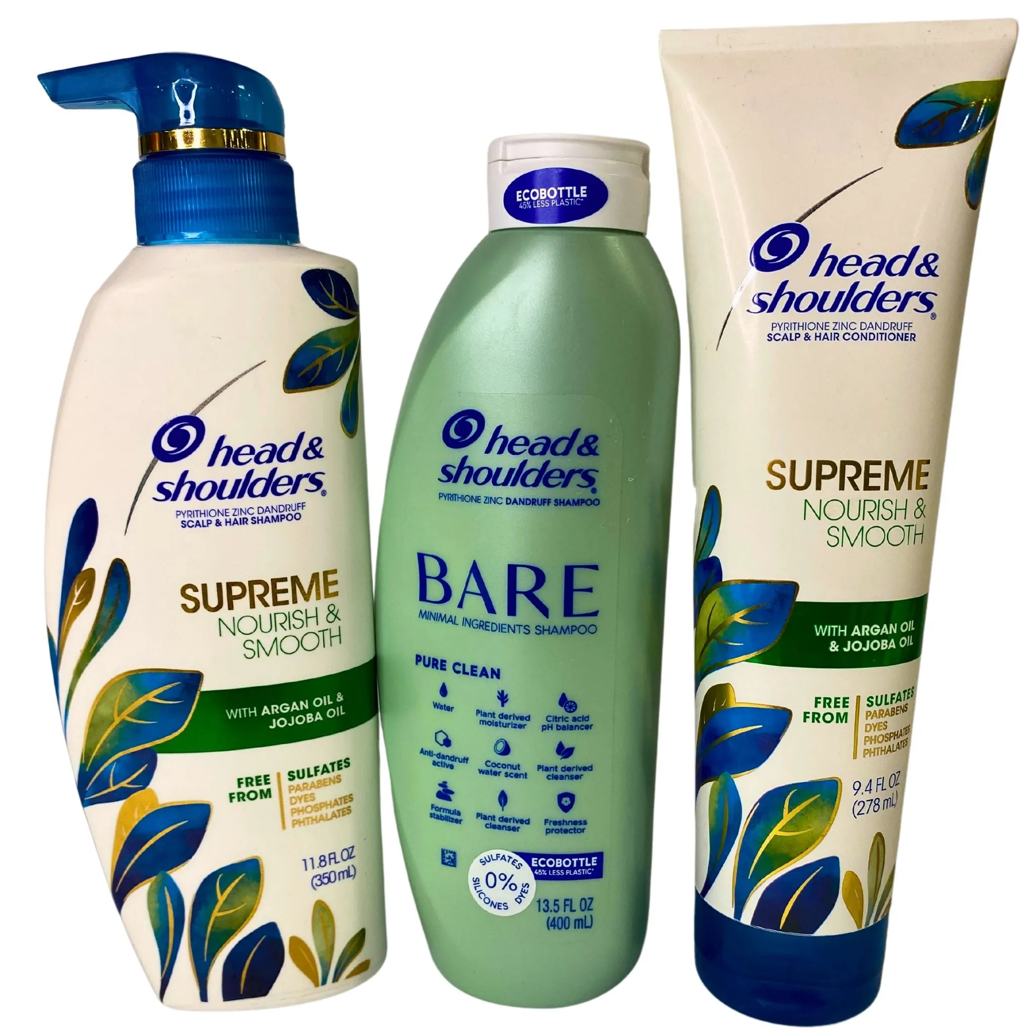 Bare & Supreme Head & Shoulders Mix includes Shampoo & Conditioner (29 Pcs Lot)