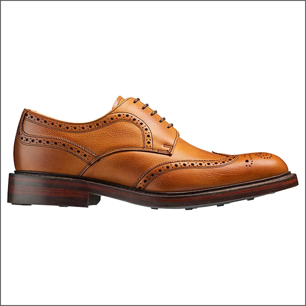 Barker Kelmarsh Cedar Grain Wingtip Derby*