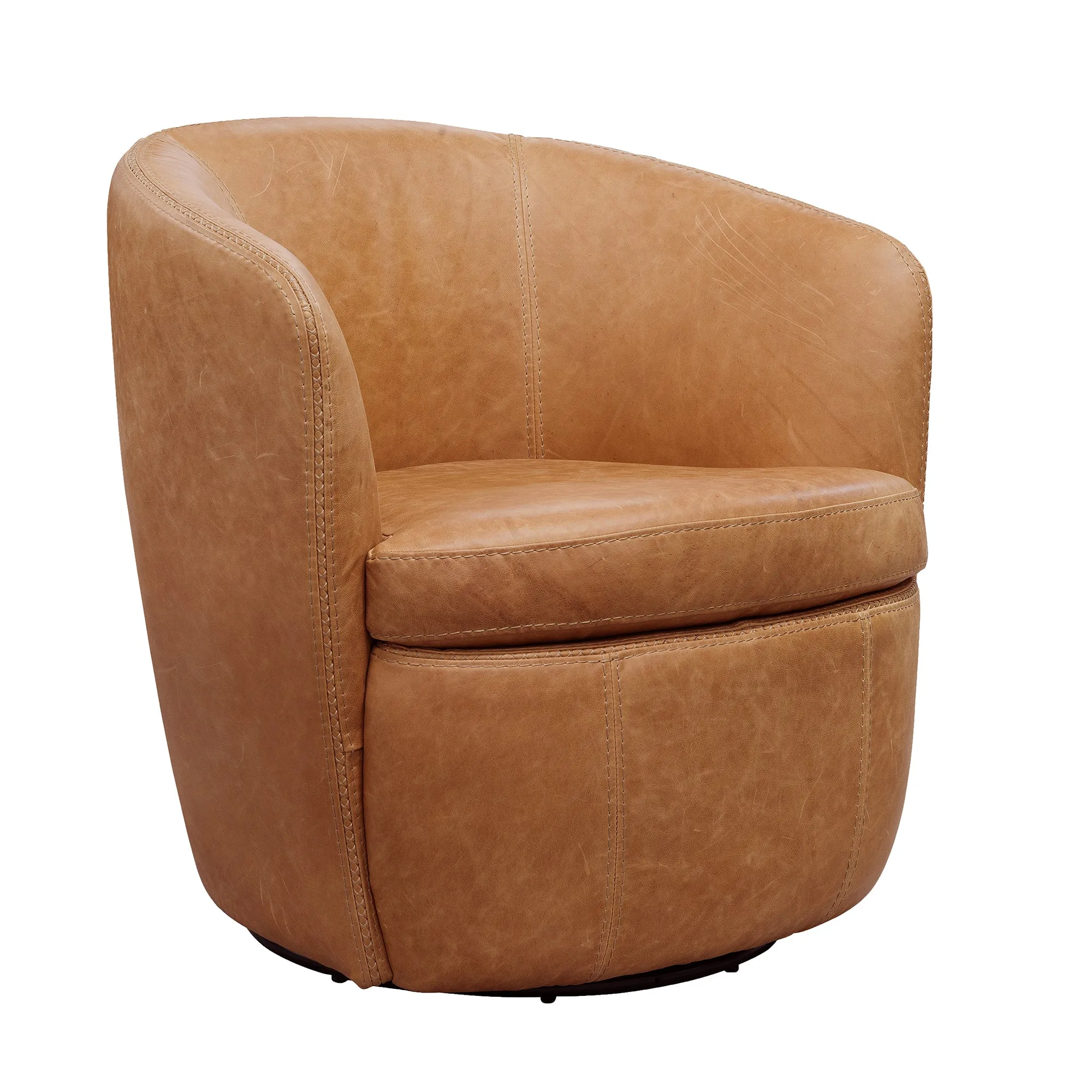 Barolo Leather Swivel