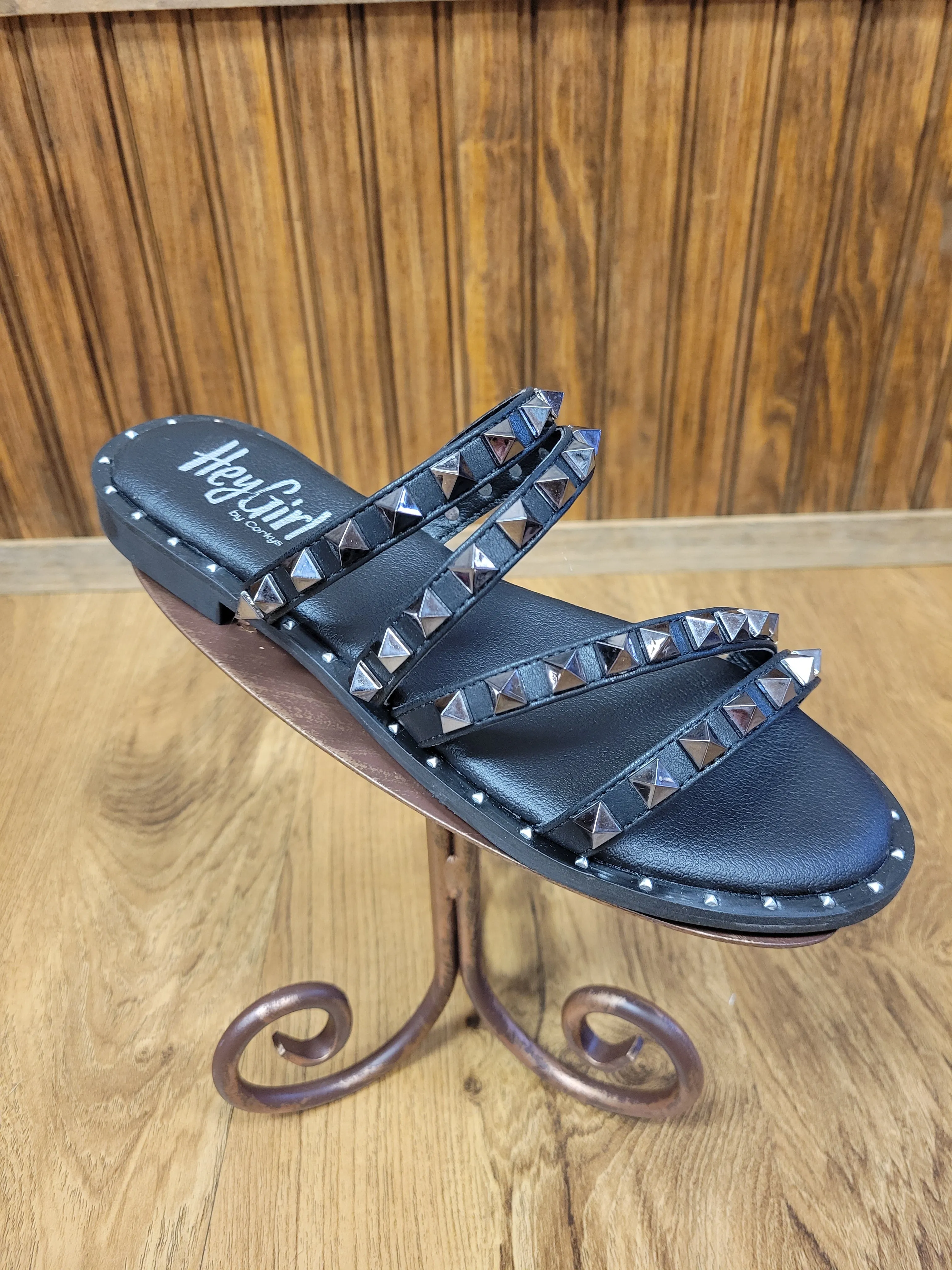 Beach Please Studded Sandals