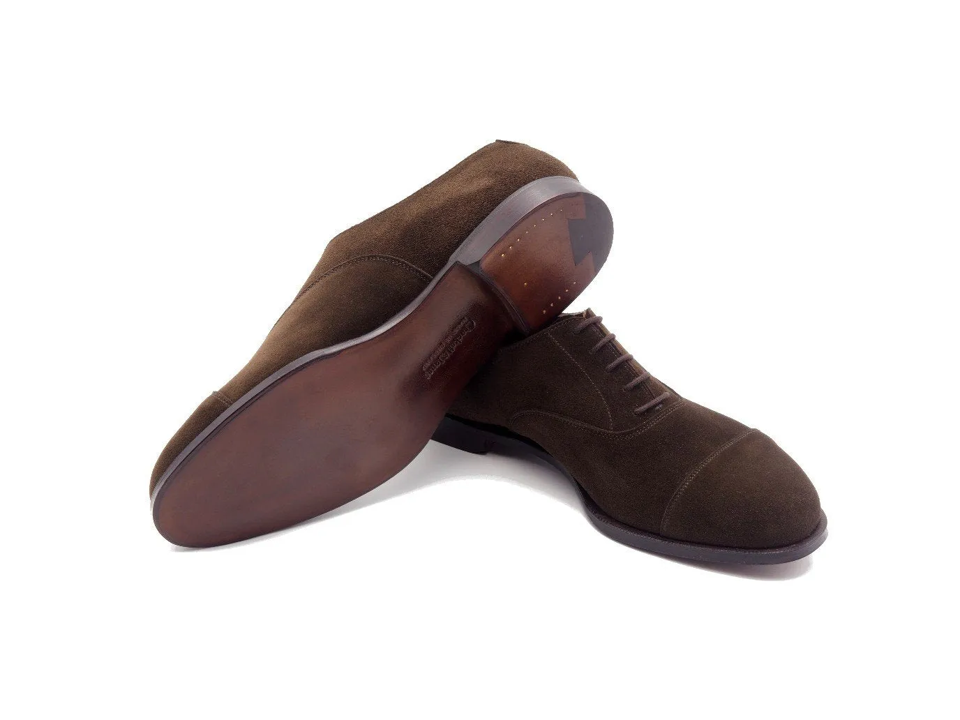 Bendigo Dark Brown Calf Suede